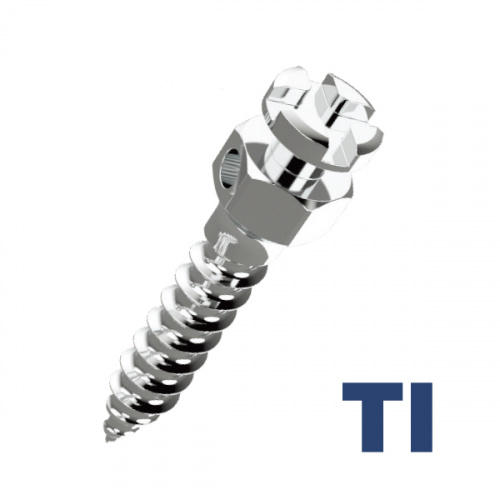 Картинка SA1608C Минивинт межкорневой Smart Anchor титановый, серия SA-C, с отверстием и пазом, Ø1.6 мм, длина 8 мм для анонса